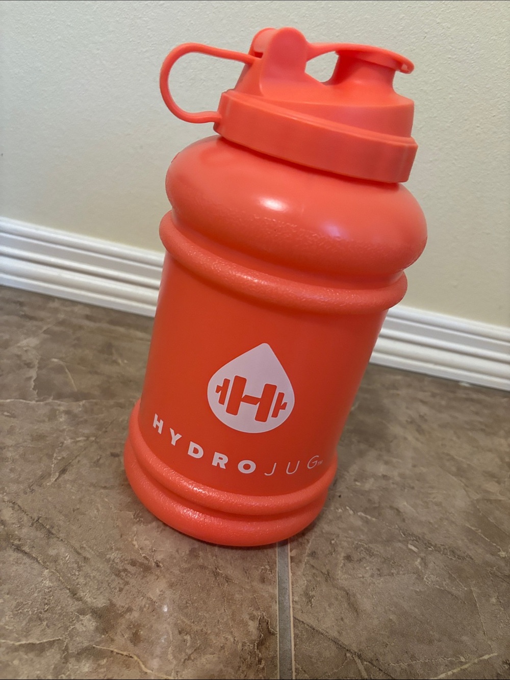 HydroJug Coral-Red Sports Water Jug